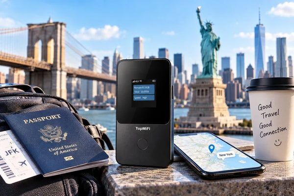 How to Get WiFi in the USA: A 2026 Traveler’s Guide (No SIM Needed)
