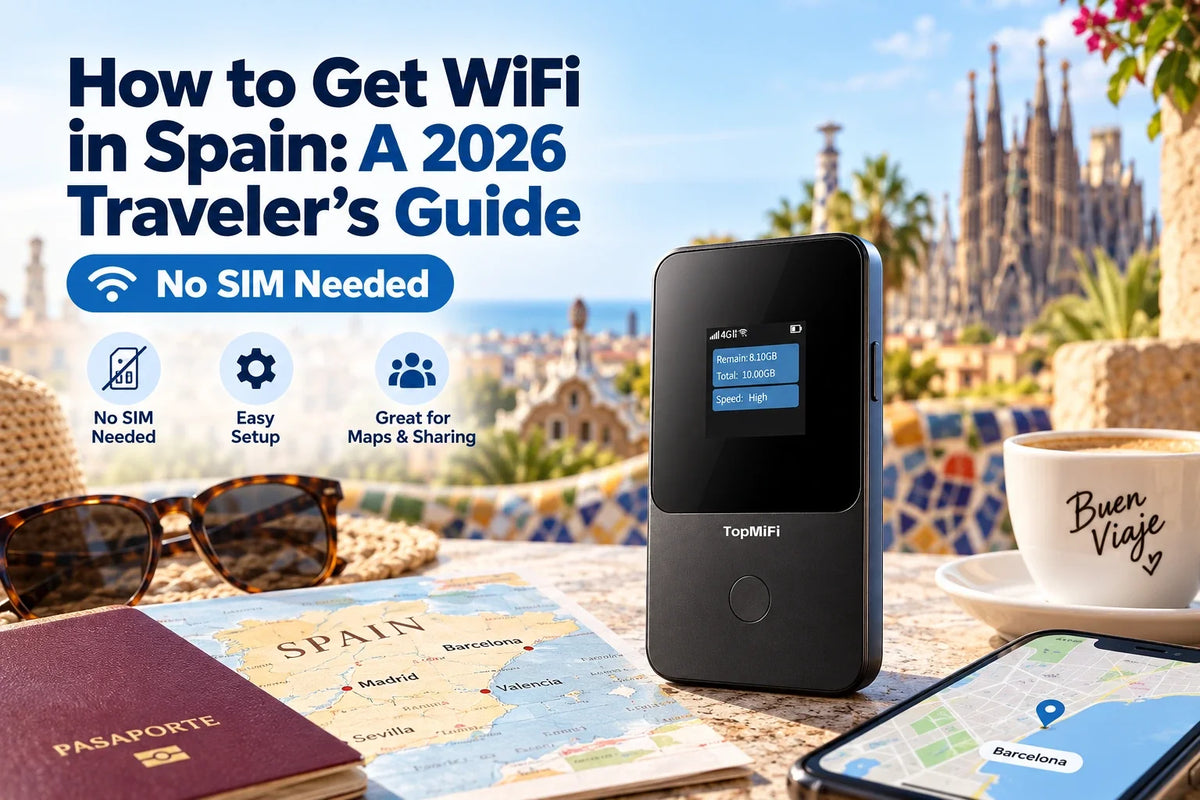 How to Get WiFi in Spain: A 2026 Traveler's Guide (No SIM Needed)