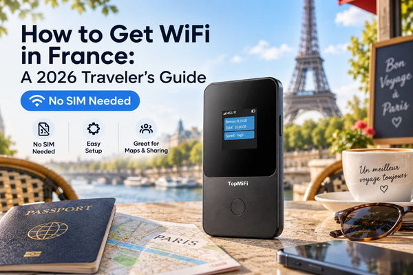 How to Get WiFi in France: A 2026 Traveler's Guide (No SIM Needed)