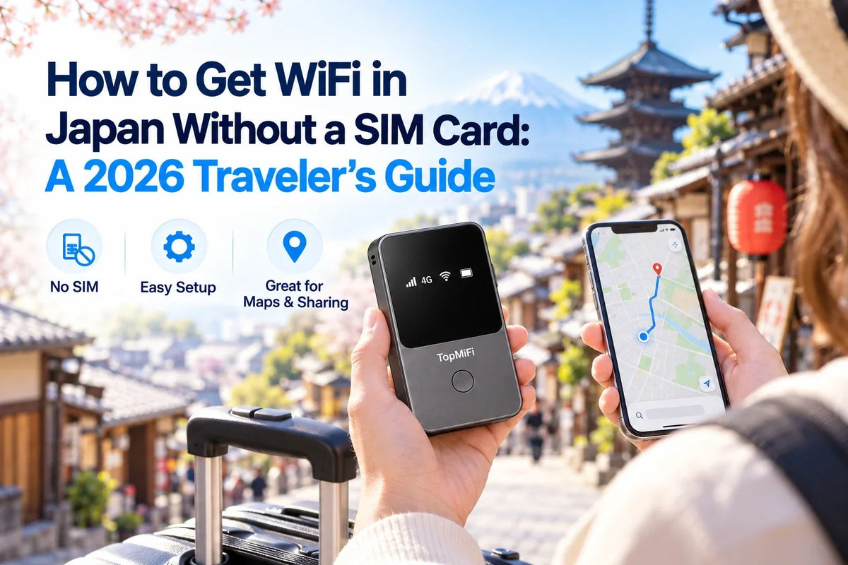 How to Get WiFi in Japan Without a SIM Card: A 2026 Traveler's Guide