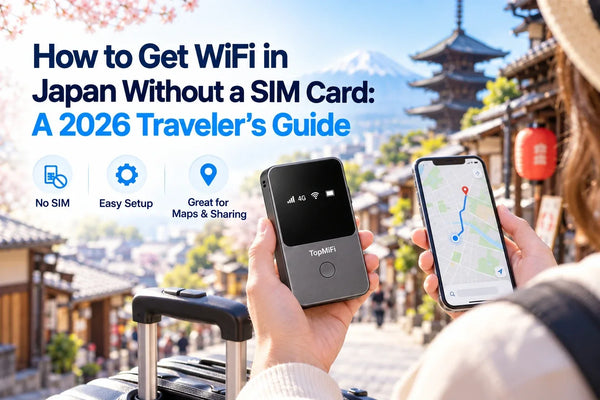 How to Get WiFi in Japan Without a SIM Card: A 2026 Traveler's Guide