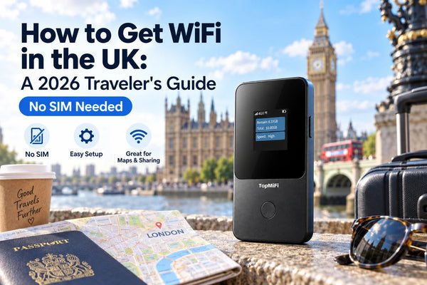 How to Get WiFi in the UK: A 2026 Traveler's Guide (No SIM Needed)