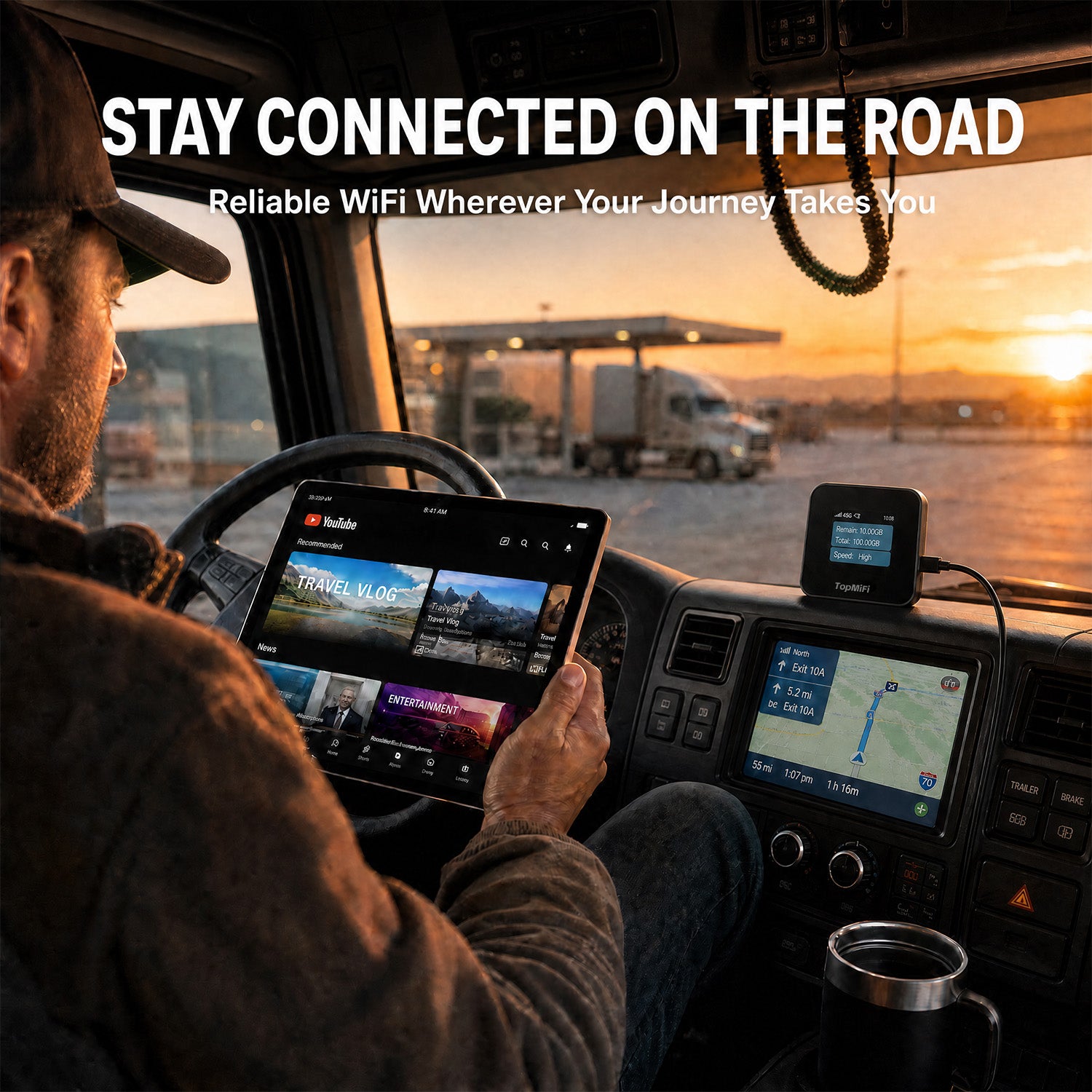 4G LTE Portable WiFi Hotspot for Travel No SIM Needed No Contract