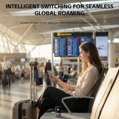 Portable WiFi Hotspot for Travel No SIM Needed No Contract
